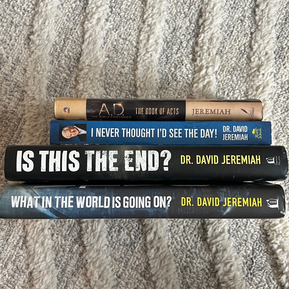 4 BOOKS ~ DAVID JEREMIAH